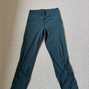 lululemon athletica Deep Teal High-Waist Leggings